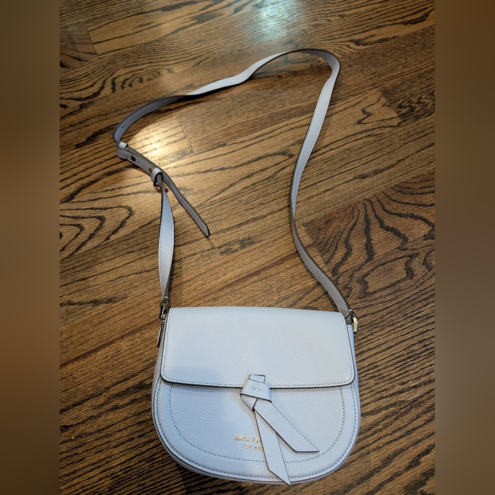 Kate Spade Light Purple Leather Crossbody Bag